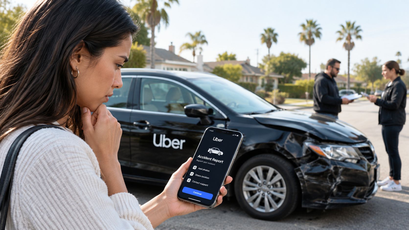 Uber Passenger Accident Claim: California Guide